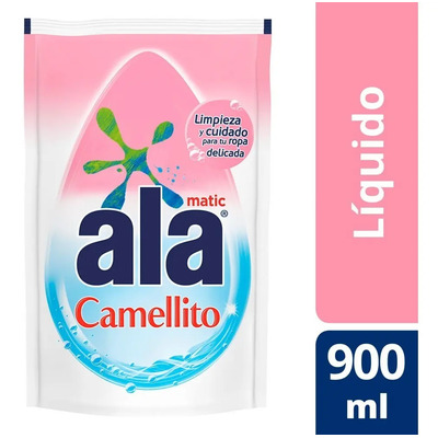Ala Camellito Ropa Fina Matic Ph Neutro Doy Pack 900ml | MercadoLibre