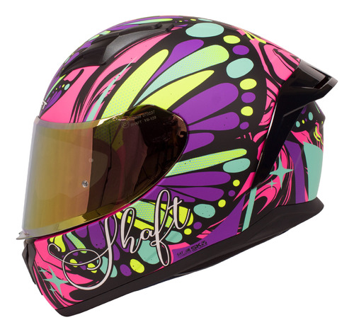 Casco Para Moto Talla S Certificado Better Purple Shaft