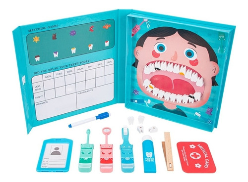 Kit De Juego De Simulación Para Niños, Dentista Y Médico, Ki