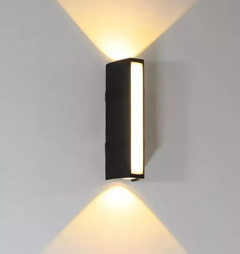 Lámpara Led De Pared Moderna 10w Exterior Interior