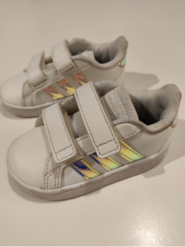 Zapatillas adidas De Bebé Talle 5 Usa Velcro Impecables
