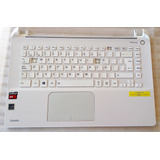 Carcasa Touchpad Toshiba L45dt B4270wm Blanco (teclado Falla