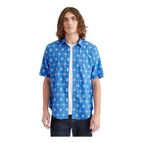 Camisa Short Sleeve Casual Regular Fit Shirt 55769-0246 Dock