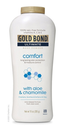 Gold Bond Ultimate Comfort Cuerpo De Polvo, Aloe Y Manzanill