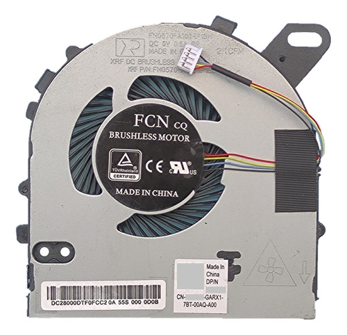 Fan Dell Inspiron 15 7572 Serie 7000 P61f P61f001 Original