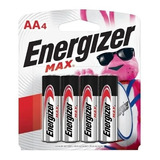 Pila Alcalina Aa 4 Pzas Energizer 32610