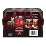 Purina One Natural Comida Humeda Premium Perro 24 Latas 368g