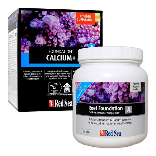 Red Sea Calcium+ (foundation A) 1kg Calcio Acuario Marino