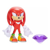 Sonic The Hedgehog Figura De Accion Knuckles Con Diamante 