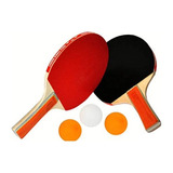 Paletas Ping Pong Set 3 Pelotas Tenis Mesa / Ekipofertas