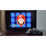 Consola Nintendo 64 Completo Con Super Mario 64 Original 
