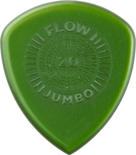 Púas De Guitarra Jim Dunlop Flow Jumbo De 2 Mm (547r2.0)