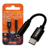 Adaptador Cable Auxiliar Audio Tipo C 3.5mm Plug Moxom 