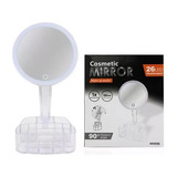 Espejo De Maquillaje Luz Led 90° + Organizador Maquillaje