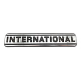 Emblema International Camion Placa