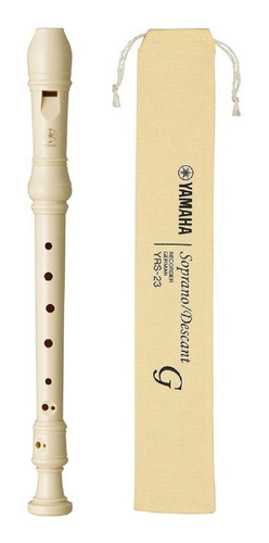 Flauta Dulce Soprano Yamaha Yrs23 Digitacion Alemana Colegio