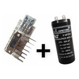 Chave Seletora + Mini Capacitor 270 Cortador De Grama Trapp