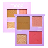 Paleta De Blush Contorno E Iluminador Mood Ruby Rose