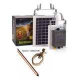 Eletrificador Cerca Solar Zs20ibi+hastecobreada+conector