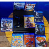 Ps4 Slim 500gb Funciona Perfecto Con 4 Juegos