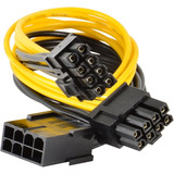 Pcie Splitter Adaptador 8 Pines A 6+2 Mineria Gaming Rig.