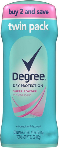 Paquete De 6 Desodorante Polvo Degree Aromas Suaves  Degro M
