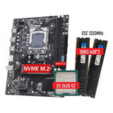 Kit Pc Placa Mãe + 8gb Ram + Fonte 400w + Ssd 128gb + Win 11