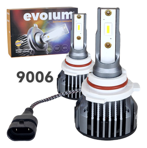 Kit De Focos Led Para Auto 14000lm Luces Faros Luz Blanca 