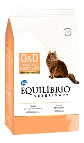 Equilibrio Veterinary Gatos Obesity & Diabetic 2kg Envio Gra