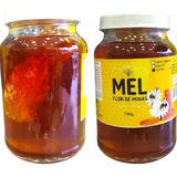 Mel Flor De Minas Kit 02  C/favo Abelhas 750g Silvestre