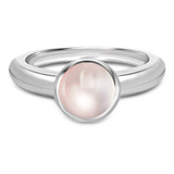 Anel Life My Stone Quartzo Rosa