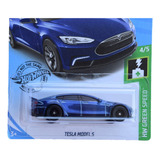 Tesla Model S Super Treasure Hunt Sth $th Hot Wheels Mattel