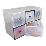 Organizador De Tacos Altos Pack 12 Colores Transparentes