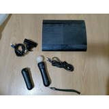 Ps3 Play Station 3 Slim 250 Gb - 1 Control 5 Juegos + Cámara