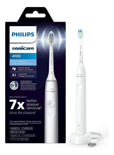 Cepillo De Dientes Eléctrico Philips Sonicare 4100, Hx3681, 127 V