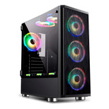 Gabinete Gamer Atx Mid Tower Vidro Lateral Grande Oferta