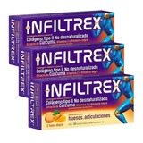 Infiltrex Colageno X 30 Cmp. P/ Huesos Y  Artic. Combo X 3