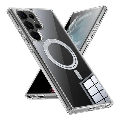 Funda Para Galaxy S24 Ultra Con Magsafe Protección Militar Transparente Magsafe Clear | MercadoLibre
