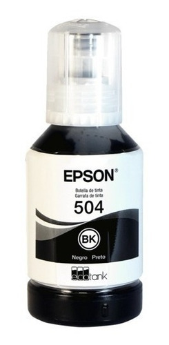 Tinta Epson T504 Bk -  L4150, L4160, L6171, L6161
