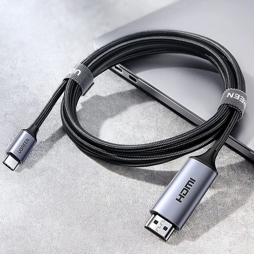 Ugreen Cable Usb C A Hdmi Macho-macho 4k 60 Hz 1.5m Aluminio