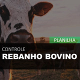 Planilha Controle De Rebanho Bovino Gado Em Excel