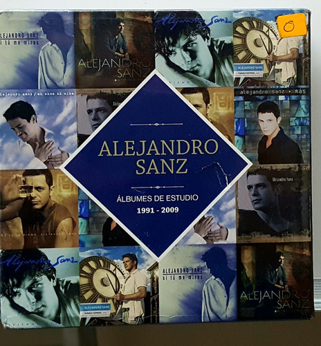 Alejandro Sanz Box Set 8 Cd Español Albums 91-09 Rsp Lnx Cdx
