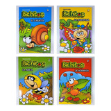 Lote X 4 Libros De Cuentos Infantiles Coleccion Bichitos