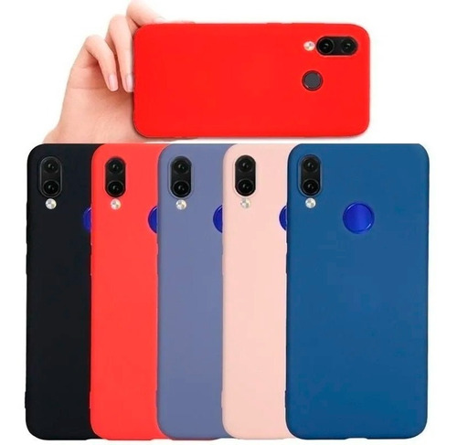 Funda Para Xiaomi Silicona Con Felpa Interna + Film Hidrogel