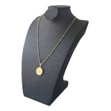 Cadena Collar+ Dije + Estuche De Mujer Dama Oro 18k Laminado