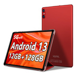 Tablet 10 PuLG 12 Gb Ram 128 Gb Rom Octa-core Roja