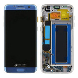 Tela Frontal Display Lcd Para S7 Edge G935 C/ Aro Original