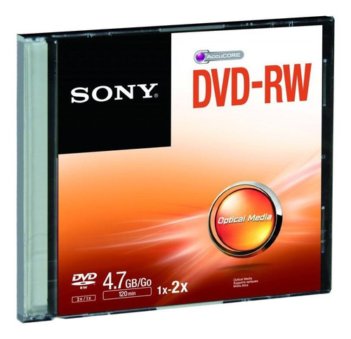 Disco Virgen Dvd-rw Sony De 2x 4.7gb