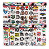 Kit 97 Adesivos Logos Antigos Rat Look, Esso M2 Fusca