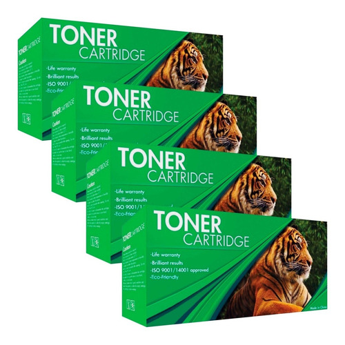 Kit 4 Toner Generico 126a  Ce310a Ce311a Ce312a Ce313a